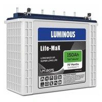 Luminous LM18075 150Ah, 75 Month (60+15) Warranty - 