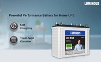 Luminous LM18075 150Ah, 75 Month (60+15) Warranty - 