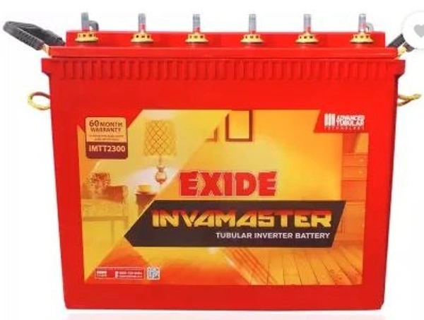 EXIDE IMTT2300 230Ah Tall Tubular Battery with 60*Month Warranty Tubular Inverter Battery  (230Ah)