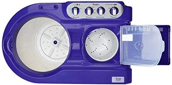 Whirlpool  8 kg 5 Star, Supersoak Technology Semi Automatic Top Load Purple  (ACE 8.0 SUP SOAK (CORAL PURPLE)(5 YR)) (Model No.30132)
