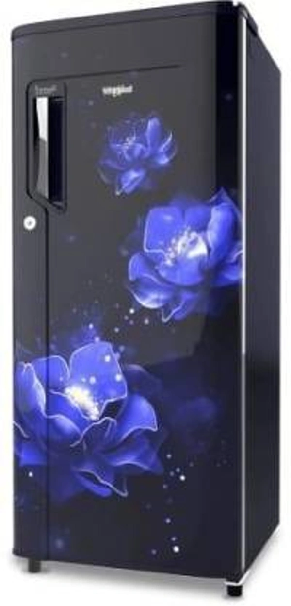 Whirlpool Icemagic Powercool 185L Single Door Refrigerator Without Pedestal (No.1 In Icemaking) Sapphire Abyss (Model No.71609)