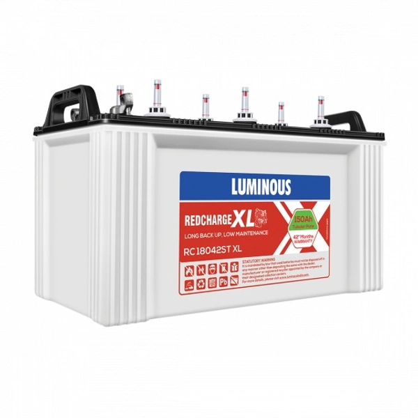Luminous RC 18042ST XL 150Ah, 42 Month ( 21+21 ) Warranty - 