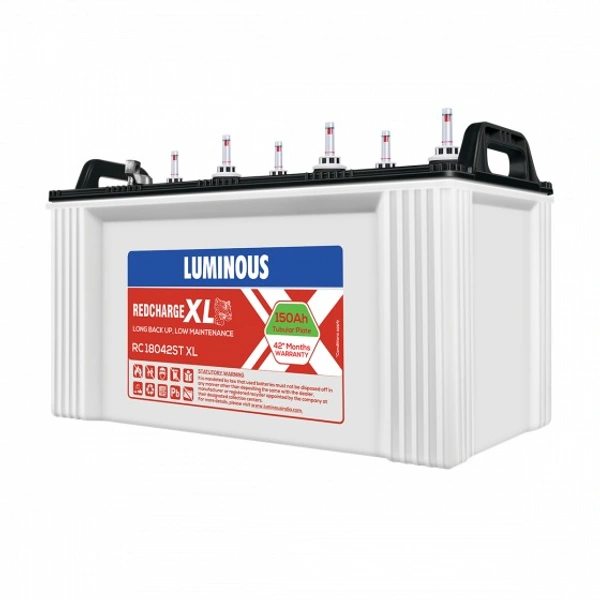 Luminous RC 18042ST XL 150Ah, 42 Month ( 21+21 ) Warranty - 