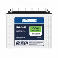 Luminous ILTT18060 150Ah, 60 Month (36+24) Warranty - 
