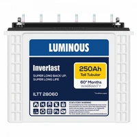 Luminous ILTT28060 250Ah, 60 Month (36+24) Warranty - 