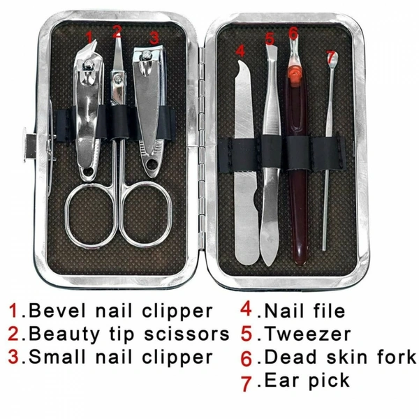 Md Enterprise 7 In 1 Manicure Kit - ⭐⭐⭐⭐⭐, black
