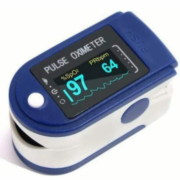 Md Enterprise Pulse Oxymeter - blue + white, ⭐⭐⭐⭐