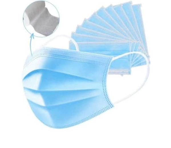 md enterprise mask (pack of 50) - blue + white, ⭐⭐⭐⭐