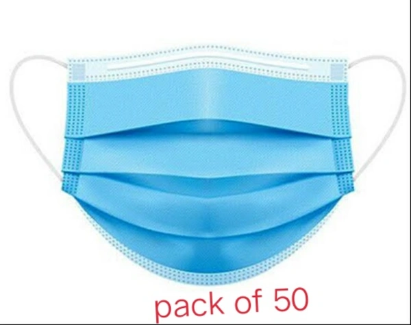 md enterprise mask (pack of 50) - blue + white, ⭐⭐⭐⭐