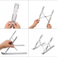 Md enterprise Aluminum folding laptop stand - ⭐⭐⭐⭐⭐