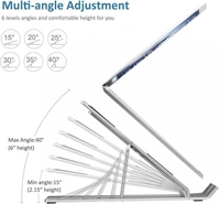 Md enterprise Aluminum folding laptop stand - ⭐⭐⭐⭐⭐