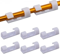Md Enterprise 20 PIECES CABLE CLIPS - Transparent, ⭐⭐⭐⭐⭐