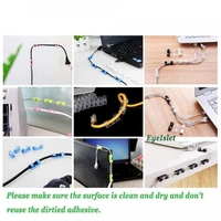 Md Enterprise 20 PIECES CABLE CLIPS - Transparent, ⭐⭐⭐⭐⭐