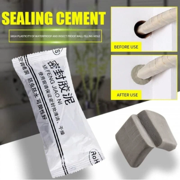 Md Enterprise STRONG ADHESIVE SEALANT CLAY*  - grey, ⭐⭐⭐⭐
