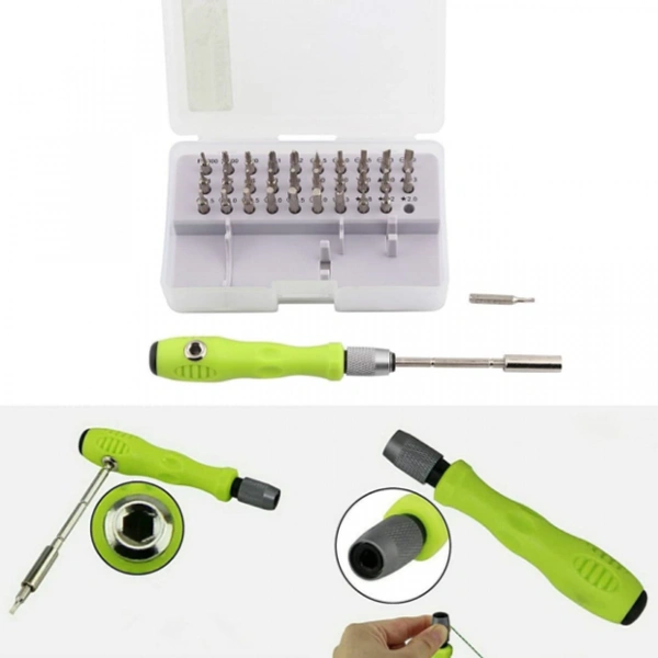 Md Enterprise *32 IN 1 MINI SCREWDRIVER*  - light green, ⭐⭐⭐⭐⭐