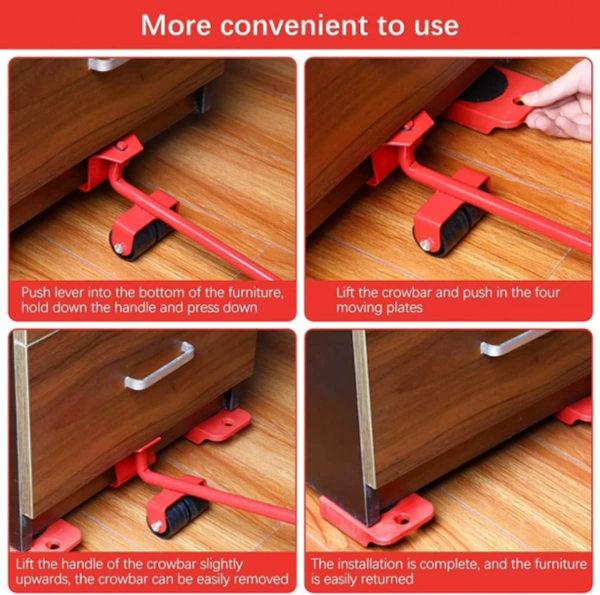 md enterprise FURNITURE SHIFTING TOOL  - red, ⭐⭐⭐⭐