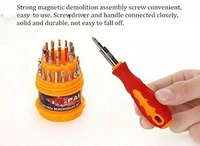 Md Enterprise JACKLY 6036 MINI SCREWDRIVER SET OF 31 - yellow, ⭐⭐⭐⭐