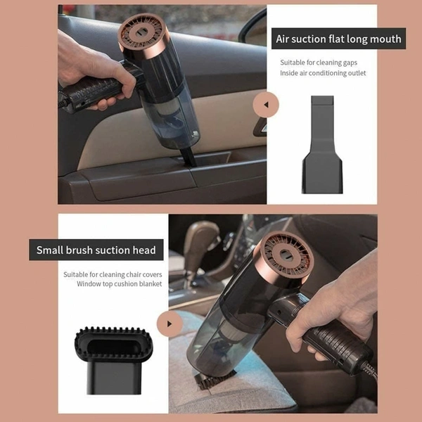 Md Enterprise 12V CAR VACUUM CLEANER STONGER SUCTION* - ⭐⭐⭐⭐⭐, Black