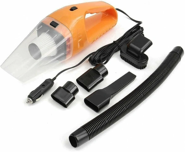 Md Enterprise 12V CAR HANDHELD VACUUM CLEANER FOR CAR AND HOME - ⭐⭐⭐⭐⭐, Yellow 