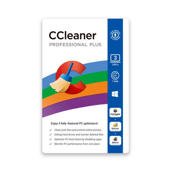 CCLEANER CCleaner Professional Plus, 4-in-1 Bundle