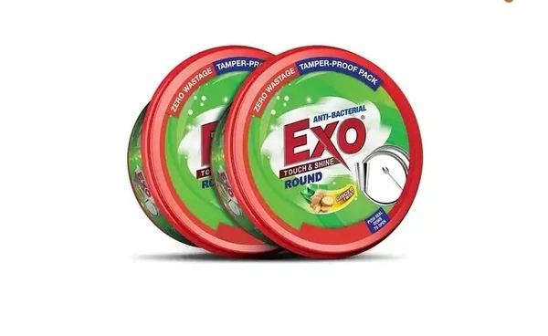 Exo Bacterial Ginger Twest Round Touch Dishwash Bar 2x700gm