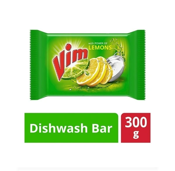 Vim Lemon Dishwash Bar 300gm