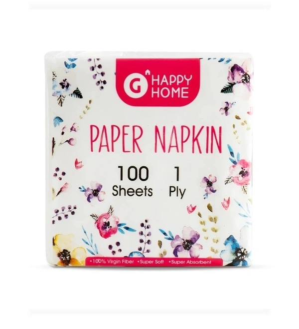Happy Home Paper Napkin 100pcs