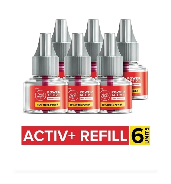 Good Knight Power Active + Mosquito Refill 6nos