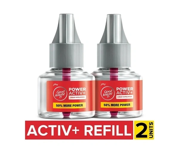 Good Knight Power Active + Mosquito Refill 2nos