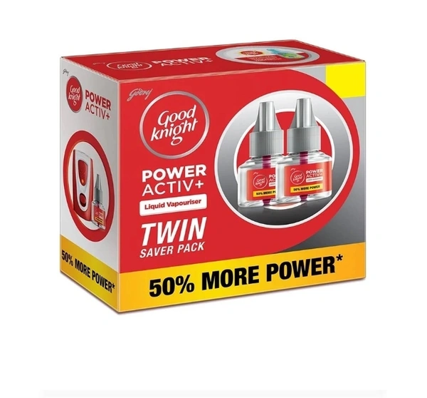 Good Knight Power Active + Mosquito Refill 2nos