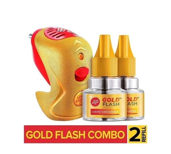 Good Knight Gold Flush Mosquito Refill 2 Nos With Machine
