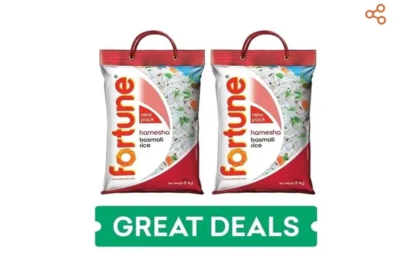 Fortune Hamesa Basmati Rice Pack Of 2