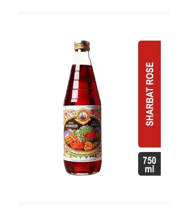Humdard Rooh Afzal  Sarbat Rose 750ml