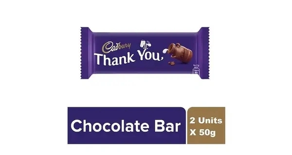 Cadbury Dairy Milk Choklate 50gmx2