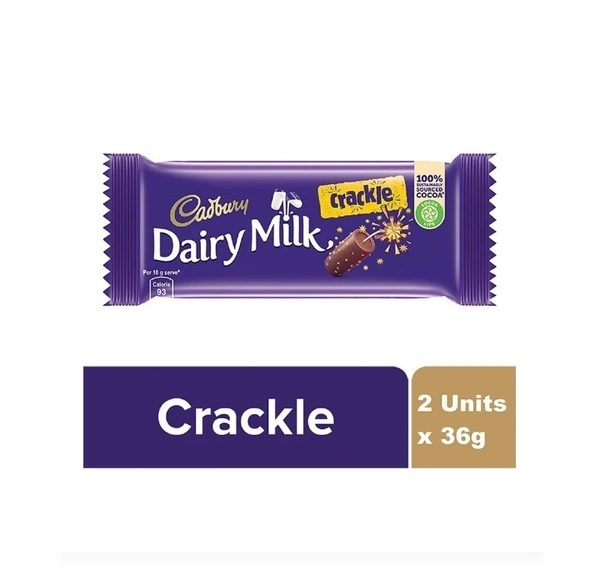 Cadbury Crackle 2x 36gm