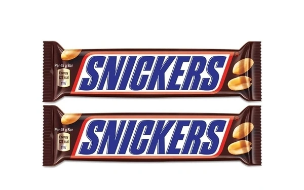 Snickers Pack Of 2 X 45gm