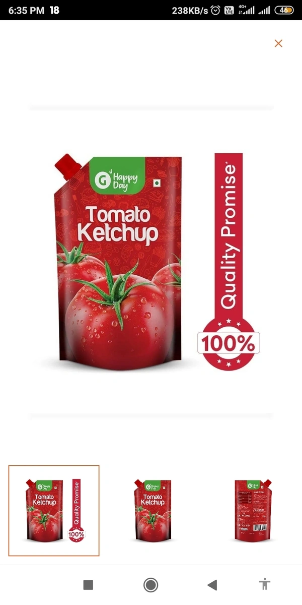 Happy Day Tomato Ketchup 950gm