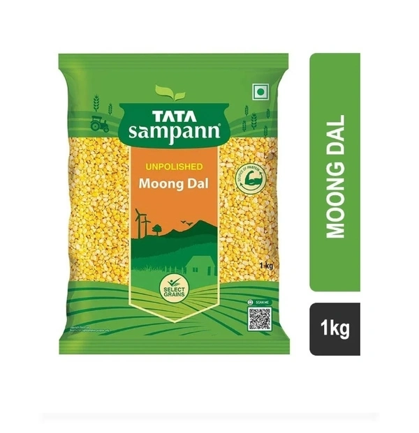 Tata Sampurn Unpolished Yeallow Mung Dal 1 Kh