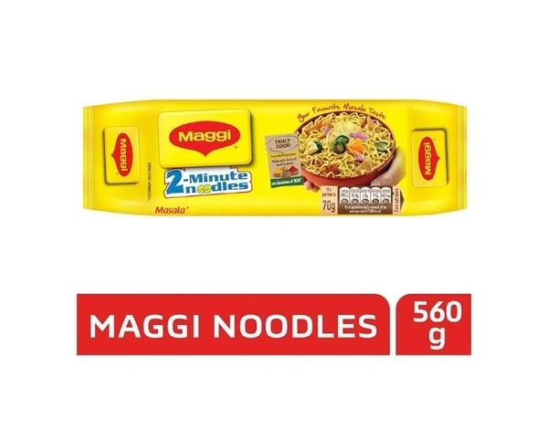 Maggi Masala Nudels Pack Of 8, 560gm