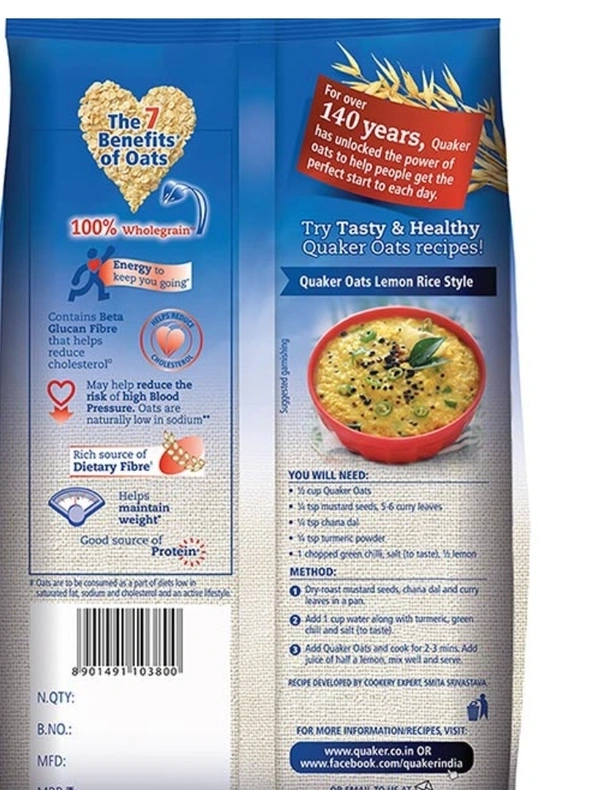 Quaker Oats 1 Kh Pouch