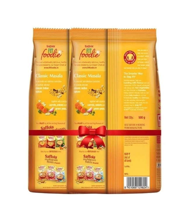 Safola Classic Masala Oats 500gmx2 Pack