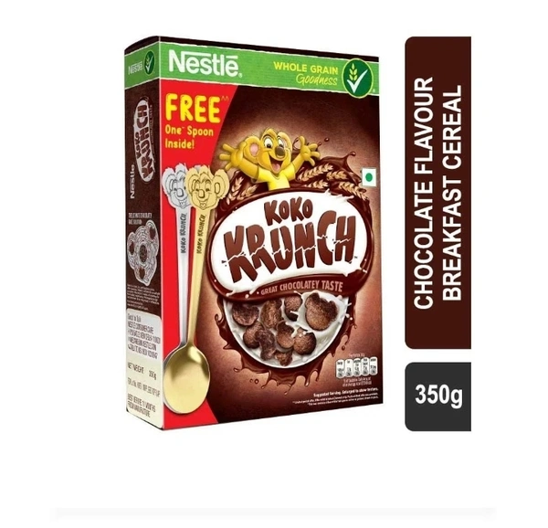 Nestle Coco Crunch Choklate Flavour Cornflex Breakfast 350gm