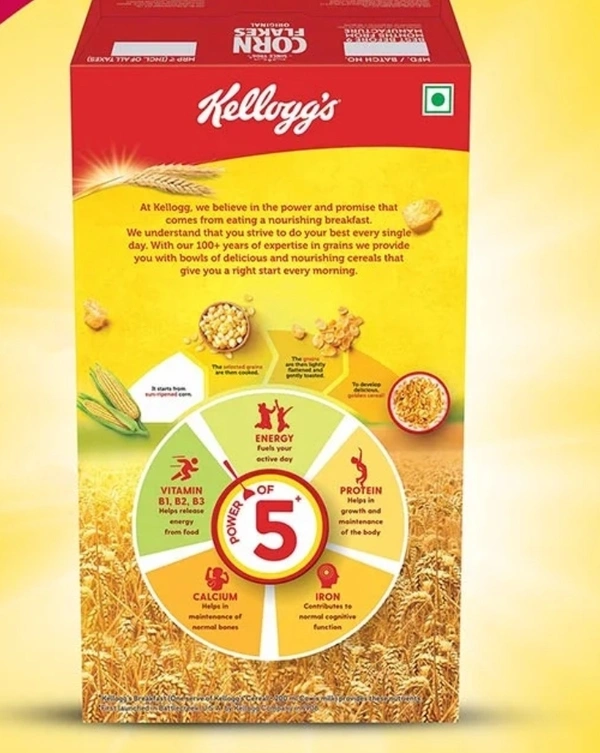 Kellogg's Original High In Iron, For Breakfast 475gm