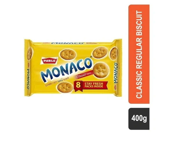 Parle Monaco Classic Regular Biscuit 400gm