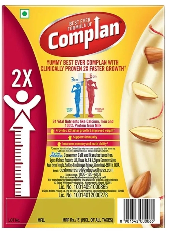 Complan Kesar Badam Nutrition Health Drink 500gm 
