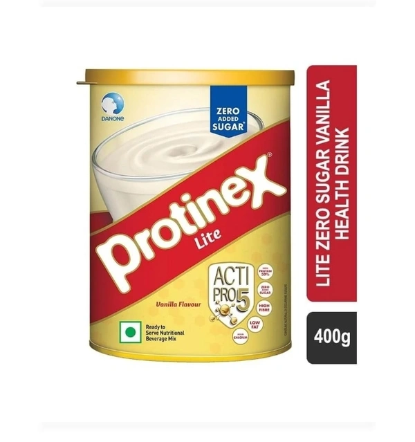 Protinex Lite rally For Adults With High Protin & High Fiber Vanilla Health Drink 400gm