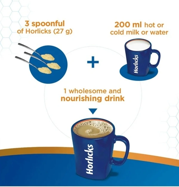 Horlics Clasic Melt Health Drink 2x500gm With Free Container