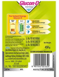 Glucon-D Nimbu Pani Instant Energy Drink 450gm