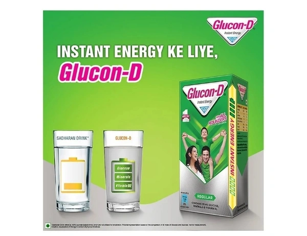 Glucon-D Instant Regular Energy Drink 500gm