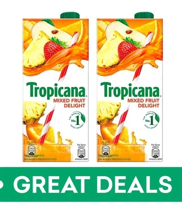 Tropicana Mixed Fruit Delight Juice 1x2lit